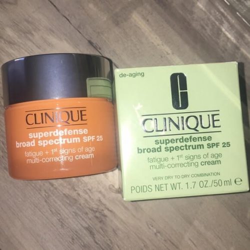 كريم كلينك سوبرديفنس Clinique Super Defense SPF25 للبشرة الجافة المتعبة photo review