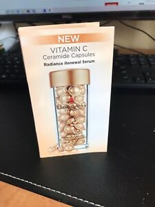 كبسولات فيتامين سي اليزابيث اردن سيرميد Elizabeth Arden Ceramide لتفتيح البشرة photo review