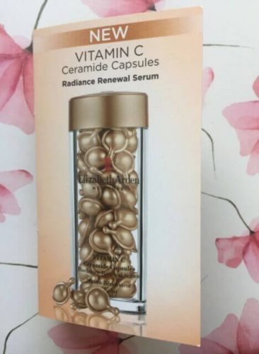 كبسولات فيتامين سي اليزابيث اردن سيرميد Elizabeth Arden Ceramide لتفتيح البشرة photo review